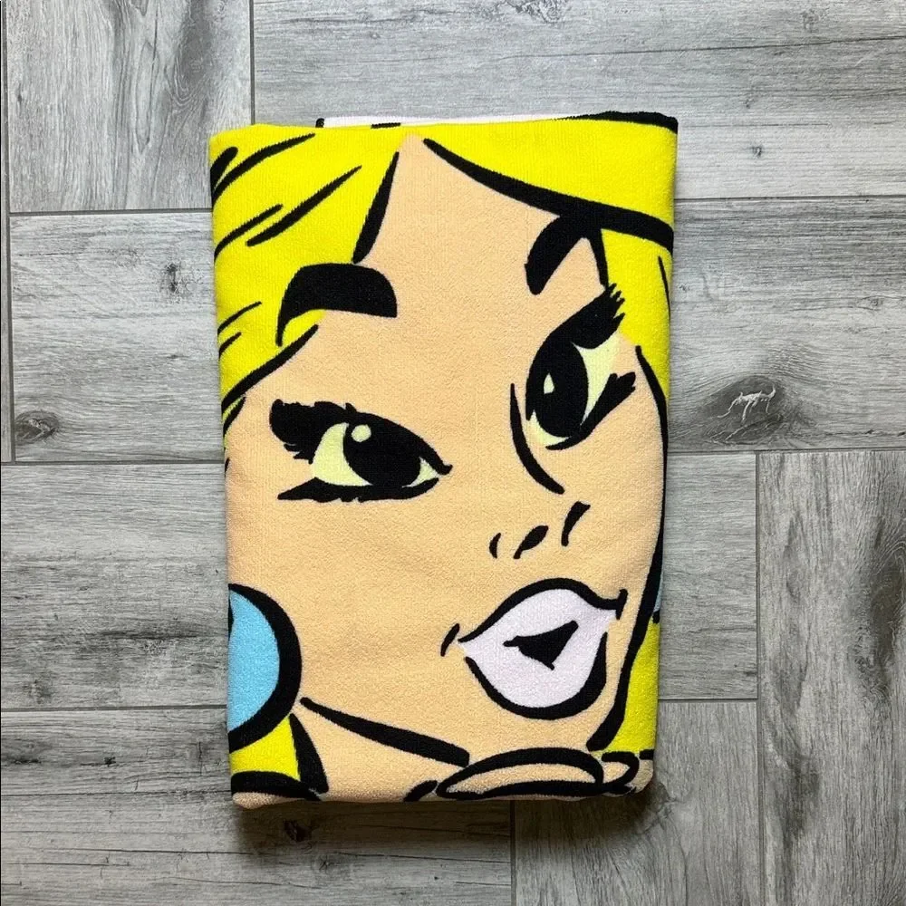 Asterix Pop Art Towel with Speech Bubbles